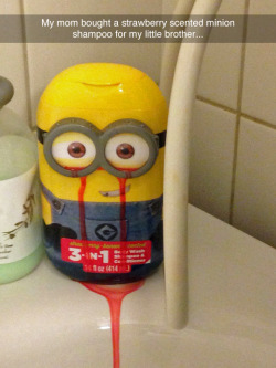 tastefullyoffensive:  “That minion just watched its own movie.” (via awildmagikarp5) 