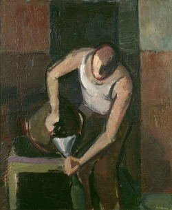alongtimealone: Bottler I - Olle Nyman , 1948Swedish, 1909 - 1999  oil on canvas , 81 x 67.5 cm