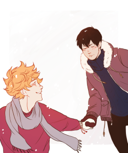 ikipin:  here’s some kagehina and kuroken to soothe your beautiful souls (I’m also celebrating bc I just hit 18 000 followers and I’m just goddamn awestruck I love each and every one of you OTL) 