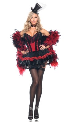 (via Sexy Saloon Seductress Costume)    This is what I am wearing for Halloween what are you going to be?