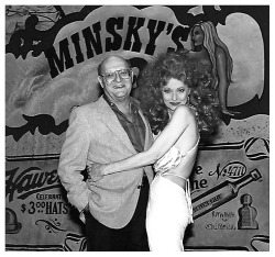 Tempest Storm poses with legendary Vegas show producer Maynard Sloate.. Maynard Sloate once owned the &lsquo;Strip City&rsquo; nightclub in Los Angeles. In 1965, he moved to Las Vegas and began producing extravagant Burlesque shows at some of the city&rsq