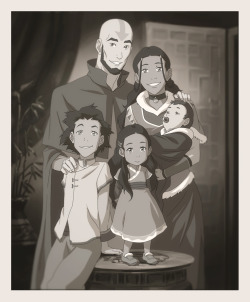 Chaoticrice:  Bryankonietzko:  The Family Portrait From Friday’s Episode, 204,