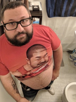 stacob:  Belly out bathroom pic