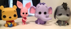 My winnie the the Pooh and Eeyore funko pops figures