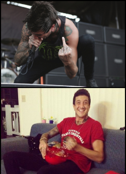 0fpierceandsirens:  gazv97:  Austin carlile on stage and off.  On stage: I WON’T PRETENNDDD I WISH YOU WERE DEADDD.Off stage: hi, I’m Austin Carlile you all are so beautiful, let’s make cookies and play Simon says. 