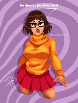 ScoobyDoo Pa Pa! Velma Pinup based on Inanna Sarkis in that one Lelepons vid 🔍💛 High-Res (all 10+ versions) up for download for my patrons here 🖤Patreon | IG| Twitter | Ko-Fi