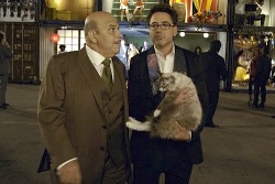  HTC = “Hold This Cat” —&gt; Robert Downey Jr.’s idea. “We really put him [Robert Downey Jr.] in position of having creative control and injecting a lot of his own unique personality into the campaign.”  — HTC spokesman Tom Harlin, on Robert