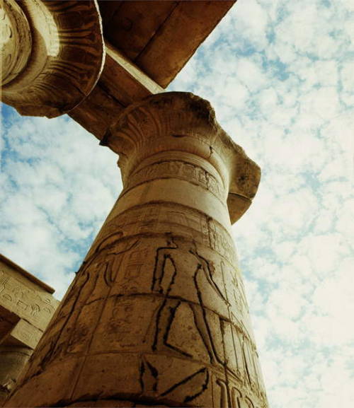 egypt-museum:  The RamesseumView of the Mortuary Temple of Ramesses II, The Ramesseum, West Thebes.