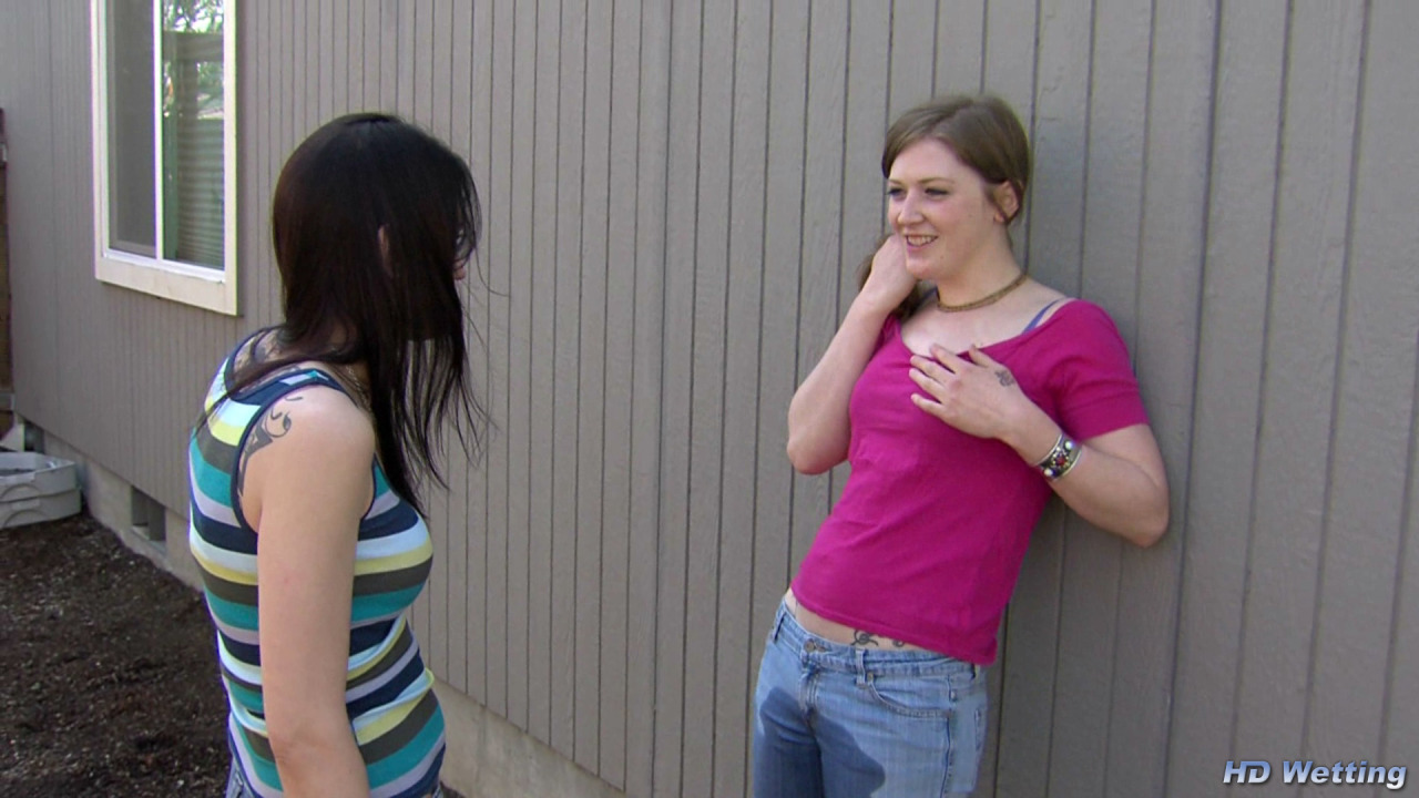 freefetishpics:  New free video on HD Wetting, watch it here. Mikki and Paige make