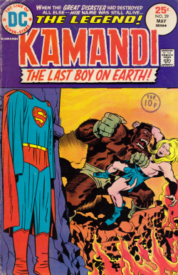 Kamandi No. 29 (DC Comics, 1975). Cover art by Jack Kirby.From Orbital Comics in London.