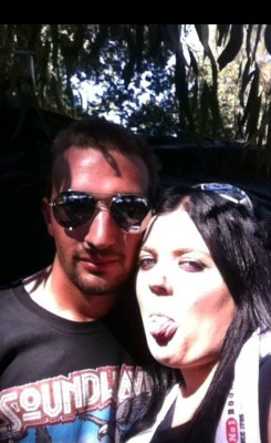 Me and my bestie at soundwave 2013 #goodtimes