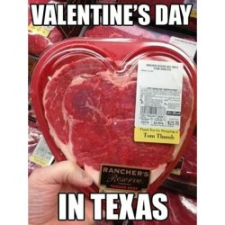 Now that&rsquo;s some true mother fucking love! #Valentinesday #texas #truelove