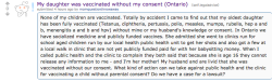 cashwheel:  fandomsandfeminism: A+ to that girl for getting vaccinated as soon as she was able. Fuck those parents.   “im furious that my daughter didnt want to die from a preventable disease/make countless others sick!!!” 