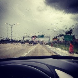Excuse me, rain but dont you think you have drowned south florida enough ðŸ˜’â˜”ðŸŒ´ #rain #southflorida #stop #wegetit #drown #ugh #bipolarstate  (at RR Crossing)