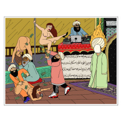 frko:  Depiction of Muhammed’s Return: 2014 by Freako Rico 