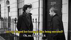 castielcampbell:  lotrlockedwhovian:  timeywimeymetalbender:  xrdj:  ibelieveinsammy:  cumbermums:  itsgotflaps:  I’m sure that Mrs. Hudson’s husband committed a great number of crimes in order to get sentenced to death. From the way she flinches