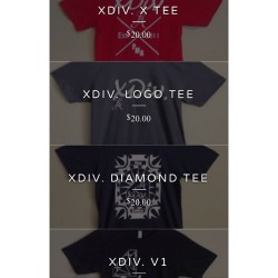 Check out XDiv. new look on the online store!!! XDivLA.bigcartel.com
