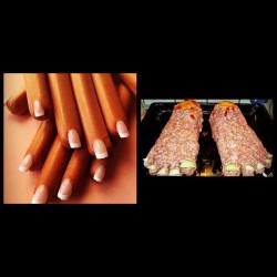 #Foodporn #meatismurder #bodymeat #nails #fingernails #toenails