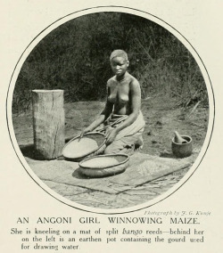 Southern African people, from Women of All Nations: A Record of Their Characteristics, Habits, Manners, Customs, and Influence, 1908. Via Internet Archive.