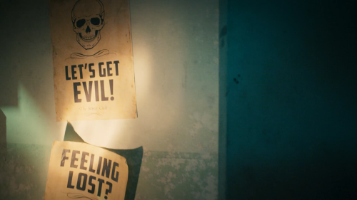 lady-raziel:  most underrated thing in AHWM: the frickin sewer cult whose catchphrase was literally “LET’S GET EVIL” which is amazing  Yeah I love those posters