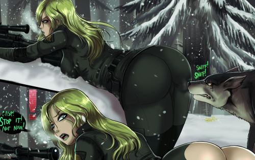 Porn shadbase:  Sniper Wolf comic added to the photos