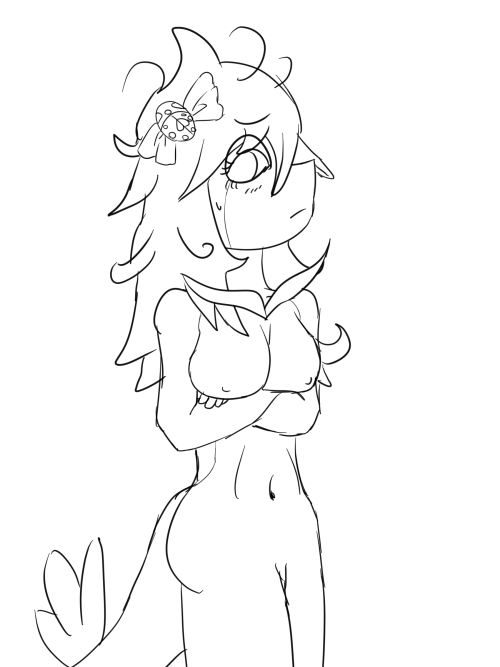 More nsfw stuff. I’ll draw the rest of the girls  and give them color later. Elizabeth Servine Lily Lopunny Bella Umbreon