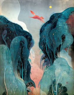 victongai:  Leap Victo Ngai This illustration is probably the favorite thing I have done this year. It ran in the current aiCIO. As usual, the article is about some deep pension fund stuff that I can’t comprehend even with my best reading glasses. Luckily