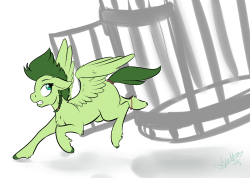 New OC pending name and cutie mark.Into the wild you go bitch~! :D *shakes ouf of cage*(Edit with some changes? Not sure which i like more.)