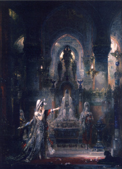 p-von-b:  Gustave Moreau Salome Dancing Before Herod, 1876 