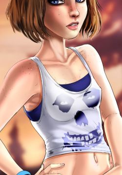 therealshadman:  I drew Max from Life is Strange Go check her out at Shadbase.   life is strange~ but gawd dam sexy~ ;9