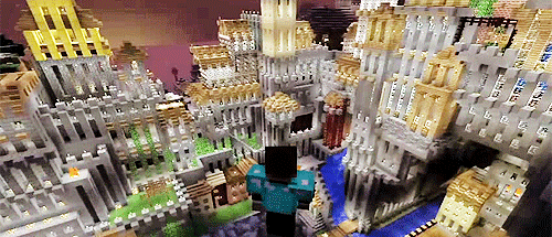  i have an obsession with building things. have you seen my minecraft world?       