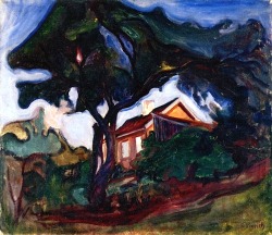 bofransson:  The Apple Tree Edvard Munch - 1902 