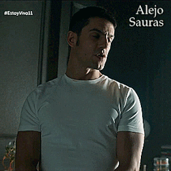 el-mago-de-guapos: Alejo Sauras con Javier Gutiérrez  Estoy Vivo (2017) 1x11 