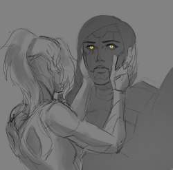 about92bleachedrainbows: Sometimes I hc that Pharah’s Mechaqueen skin turns her into a soulless husk/machine 