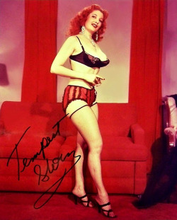 Tempest Storm       (aka. Annie Blanche Banks)  Many more Tempest pics can be found here.. 