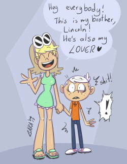 chillguydraws: garabot: No, Leni, NO! She means like her and her brother love each other, right? It’s totally normal, platonic love, right? Guys?!  lol XD