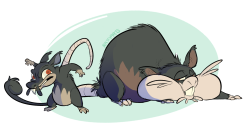 rattyarts:  My perfect rat children, they are good and pure and I love them very much   love them in gen 1&hellip;.gonna love them in gen 7 