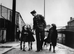 Undr:  Robert Capa An American Soldier With British War Orphans Adopted By His Unit.