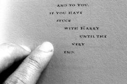 - Until the VERY end