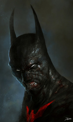 rhubarbes:  Batman Beyond by Adnan Ali. (via