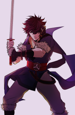 camaryllis:  lon’qu illustration that I made for the lon’qu fanbook!!! thank you so much for inviting me to this book brett! (´▽`) I LOVE LON’QU MY SUN AND MY STARS, MY S-RANK SUPPORT FOREVER!! 
