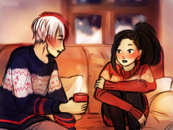 teenytraveler:    Todomomo Christmas - Day 1: Hot Drinks/Candles/Stories  I finally did it!! Here’s my 1st entry for @todomomo-christmas! Definitely check out the event, it’s full of coziness and Christmas spirit &lt;3 
