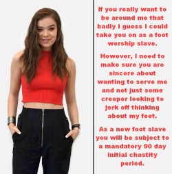Hey&hellip;could you make a Hailee Steinfeld caption&hellip;please? 