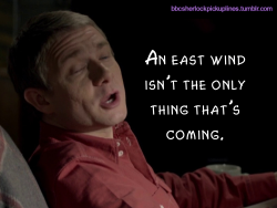 &ldquo;An east wind isn&rsquo;t the only thing that&rsquo;s coming.&rdquo;