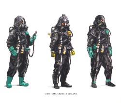 nt-9k:  Killzone 3 Helghast Engineer Concepts