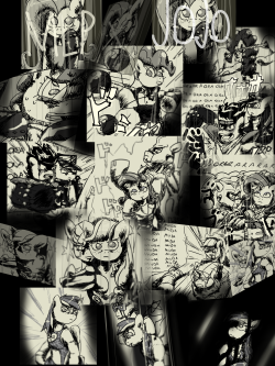 A Lazily Made Collage Of All The Frames Used, Minus The Title, For The Anmation.