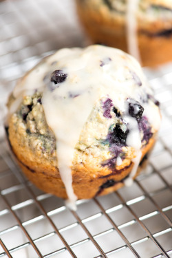 foodffs:  Ginger Blueberry Muffins Recipe Really nice recipes. Every hour. Show me what you cooked! 