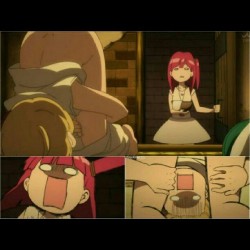 jenz-yaoifangirl:  hahaha. epic face. lol. can’t stop lol’ing. xDD still on ep 11. :D will continue to watch it later.  #magi #ep11 #anime #alibaba #morgiana #funny #lol