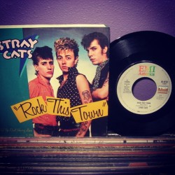 justcoolrecords:  Aww…lookit the babies! Just listed. #vinyl #records #80s #rockabilly #dance #retro