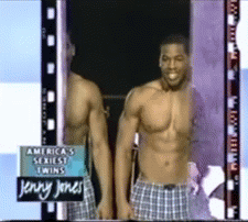 urbanboy1141:  Black Male Twins on “The Jenny Jones Show” 2003 